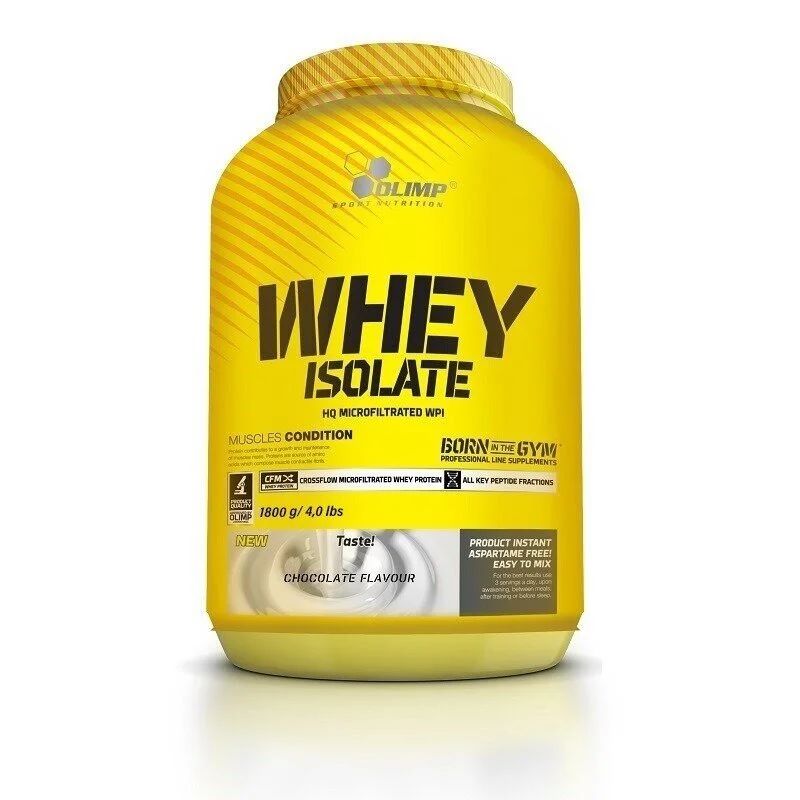 Olimp Pure Whey Protein Isolate 1800 gr Çikolata Aromalı