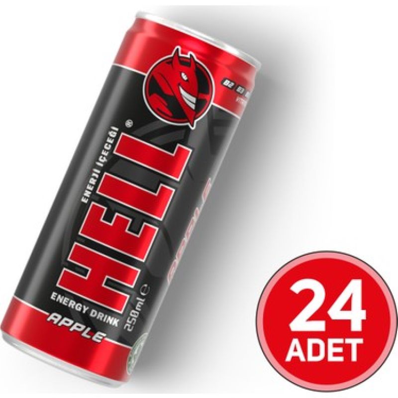 Hell Energy Drink Hell Energy Apple Kutu 24x250 ml