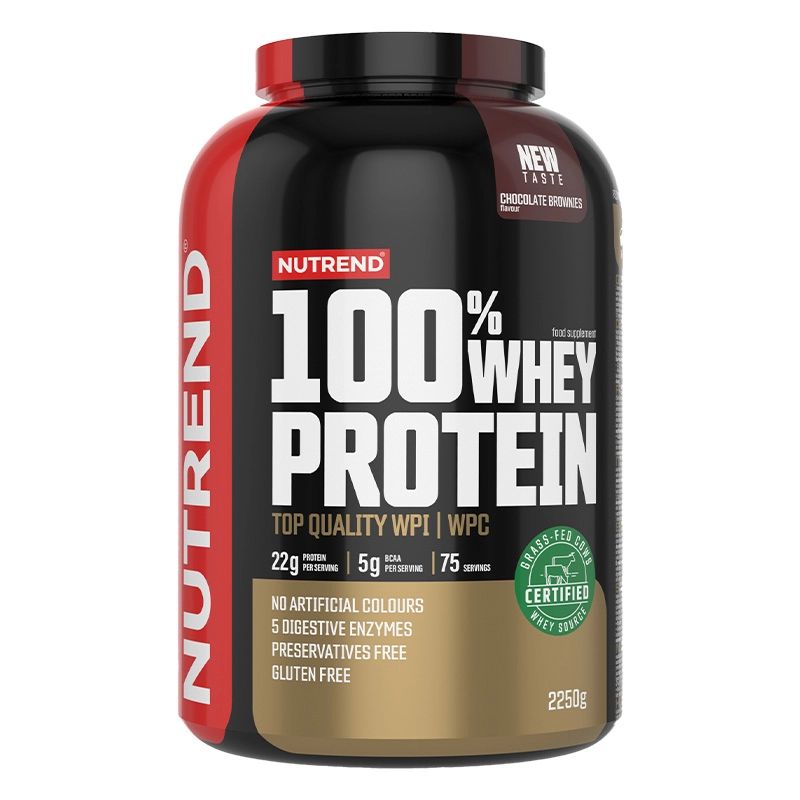 Nutrend %100 Whey Protein 2250 gr - Bisküvi Aromalı