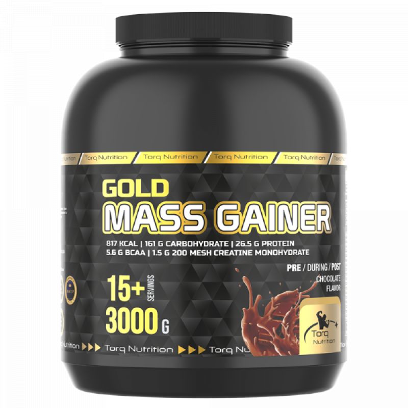 Torq Nutrition Gold Mass Gainer Karbonhidrat Tozu 3000 gr - Çikolata Aromalı