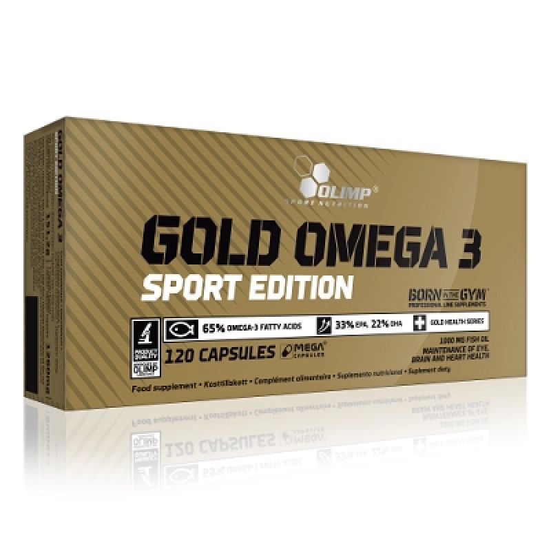 Olimp Gold Omega 3 Sport Edition 120 Kapsül Balık Yağı