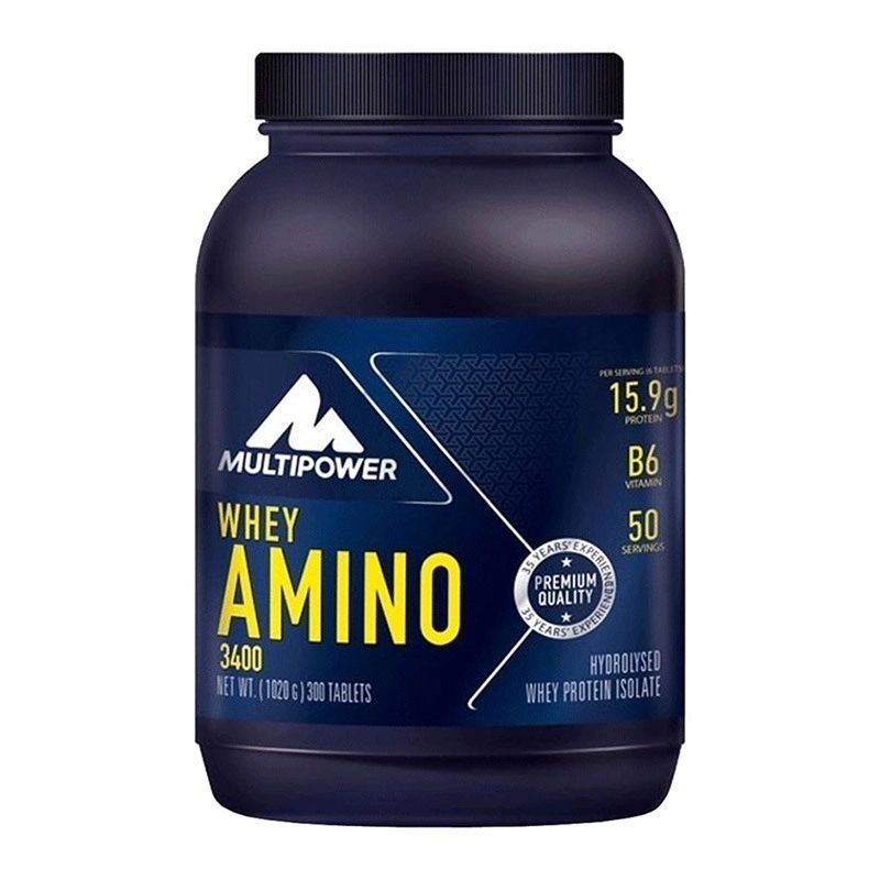Multipower Whey Amino 3400 400 Tablet Amino Whey Protein Bcaa Glutamin Kas Güçlendirici