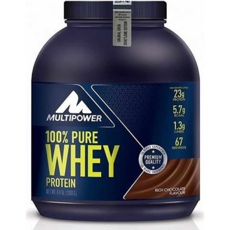 Multipower Whey Protein 2000 gr Rich Chocolate Flavour Aroma
