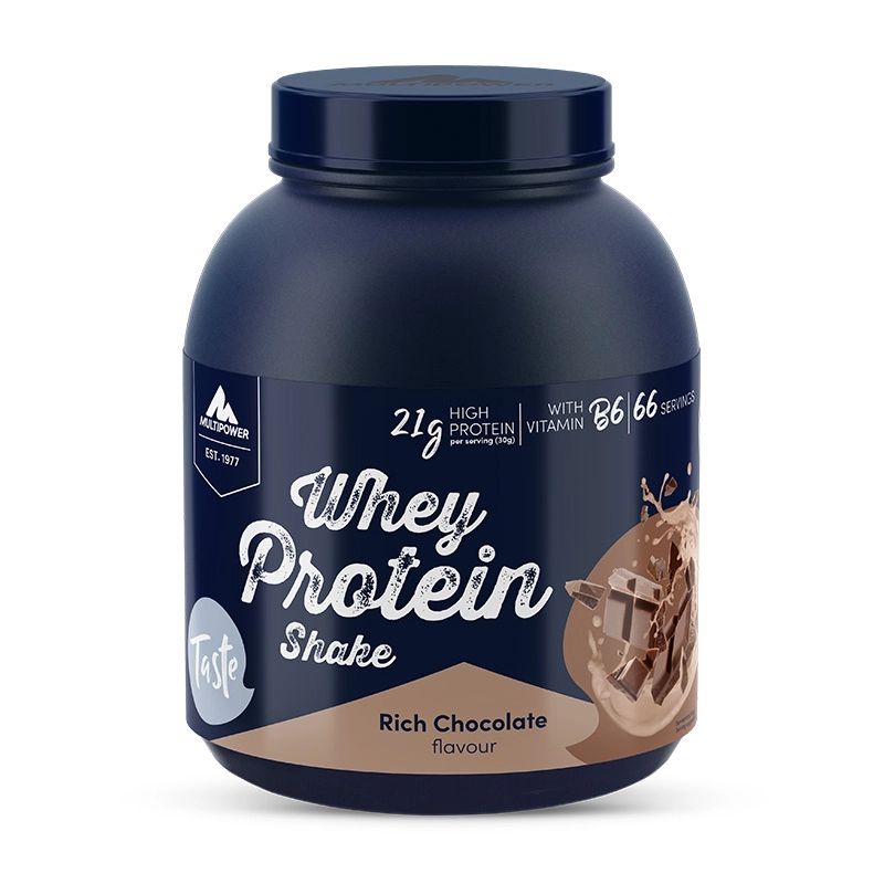 Multipower %100 Pure Whey Protein 2000 Gr Çikolata Aromalı Protein Tozu Kas Kütlesi Enerji