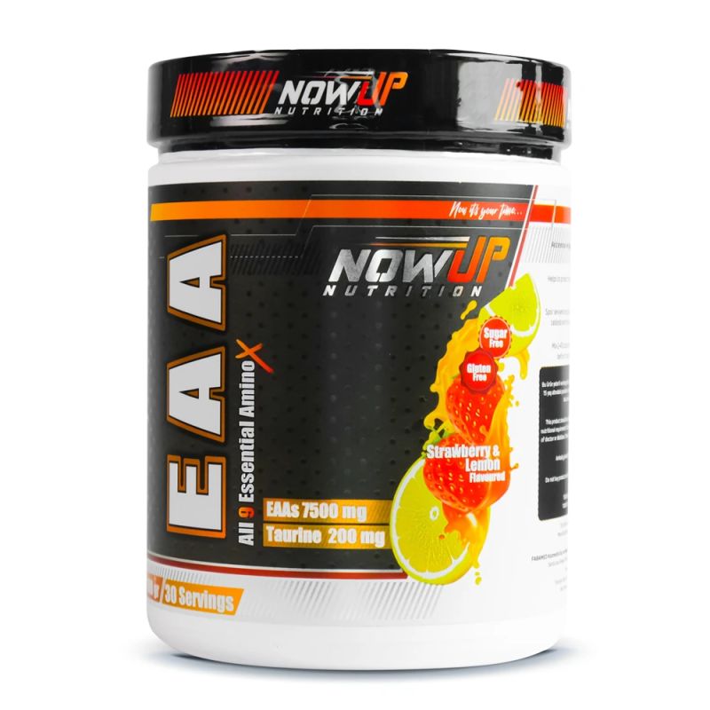 NOWUP NUTRITION Eaa All 9 Essential Amino Asit / Strawberry & Lemon 360 Gr