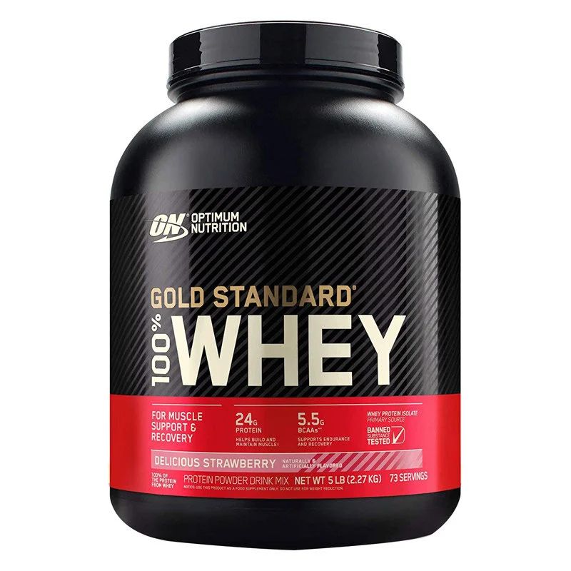 Optimum Nutrition 100% Whey Gs Strawberry 5 Lbs