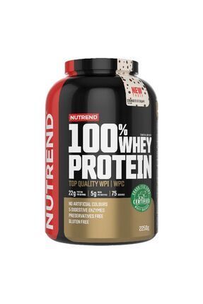 Nutrend %100 Whey Protein 2250 gr Kurabiye Aromalı Protein Tozu Kas Vücut Geliştirme